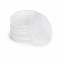 Resealable PET Lid (Carton of 100)